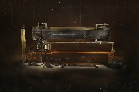 John Larson&#39;s original polygraph, a gift to the Smithsonian from the Berkeley Police Department, where Larson was the first rookie cop with a PhD.