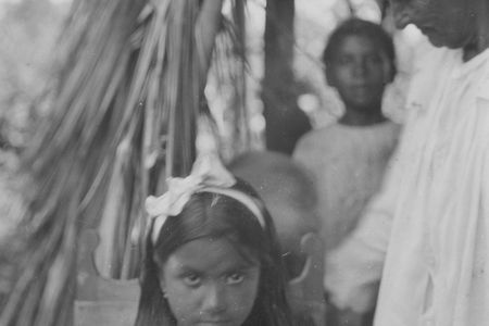 Unidentified Native child near Baracoa, Cuba, 1919. Detail of photo by Mark Raymond Harrington. NMAI N04470