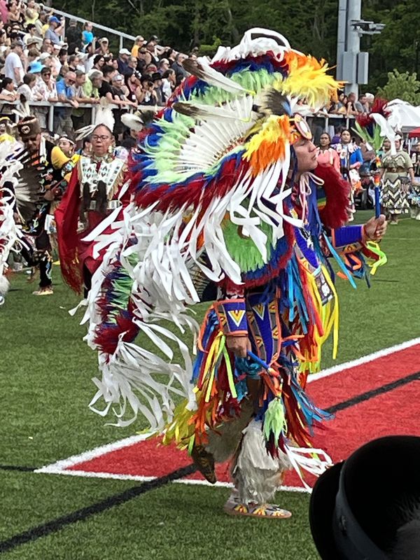 Native American Dancer at Seneca Nation Pow-Wow (and black hat) thumbnail