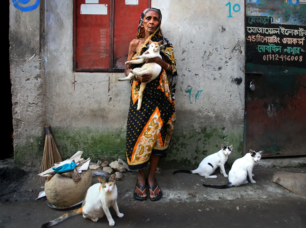 The lady with her all pet | Smithsonian Photo Contest | Smithsonian