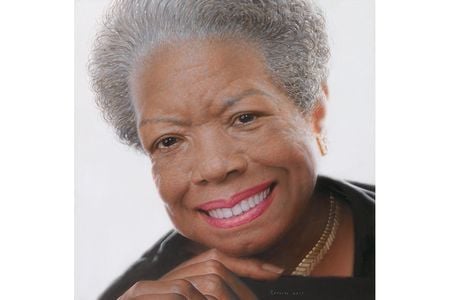 Maya Angelou by Ross Rossin, 2013.