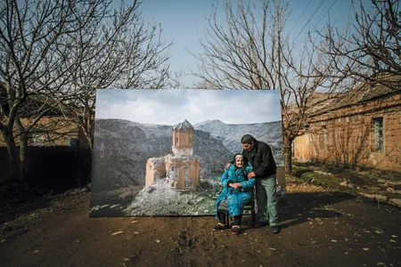 Yepraksia Gevorgyan fled Turkey with her family. Her father was killed along the way, and her mother died soon after they crossed into Armenia.