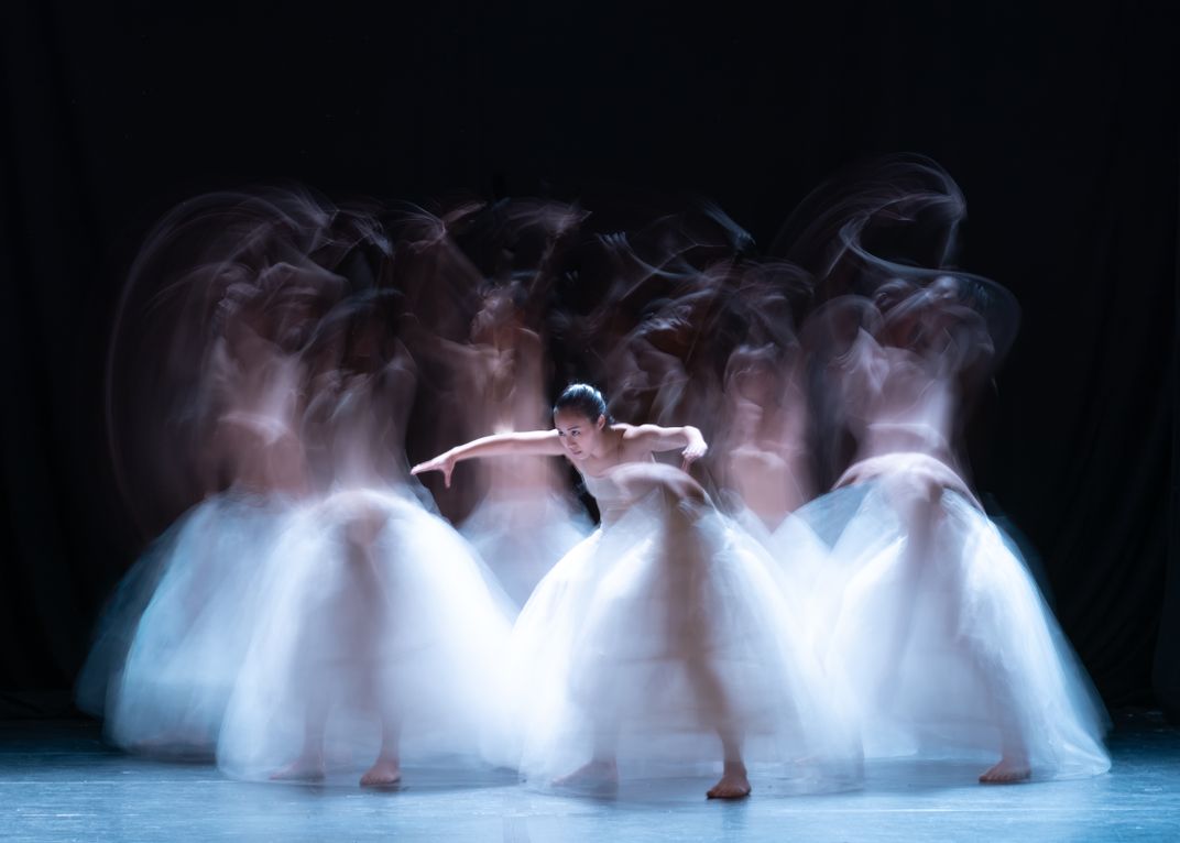 Dancers performing at Edinburgh Festival Fringe