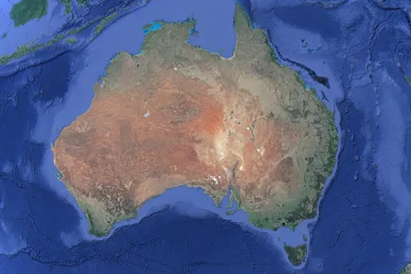 A fifth of Australia is desert.