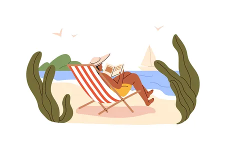 When did summer "beach reads" become a part of our culture? Book historian Donna Harrington-Lueker takes us back to mid-19th-century leisure.