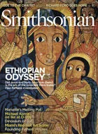 Cover of Smithsonian magazine issue from December 2007