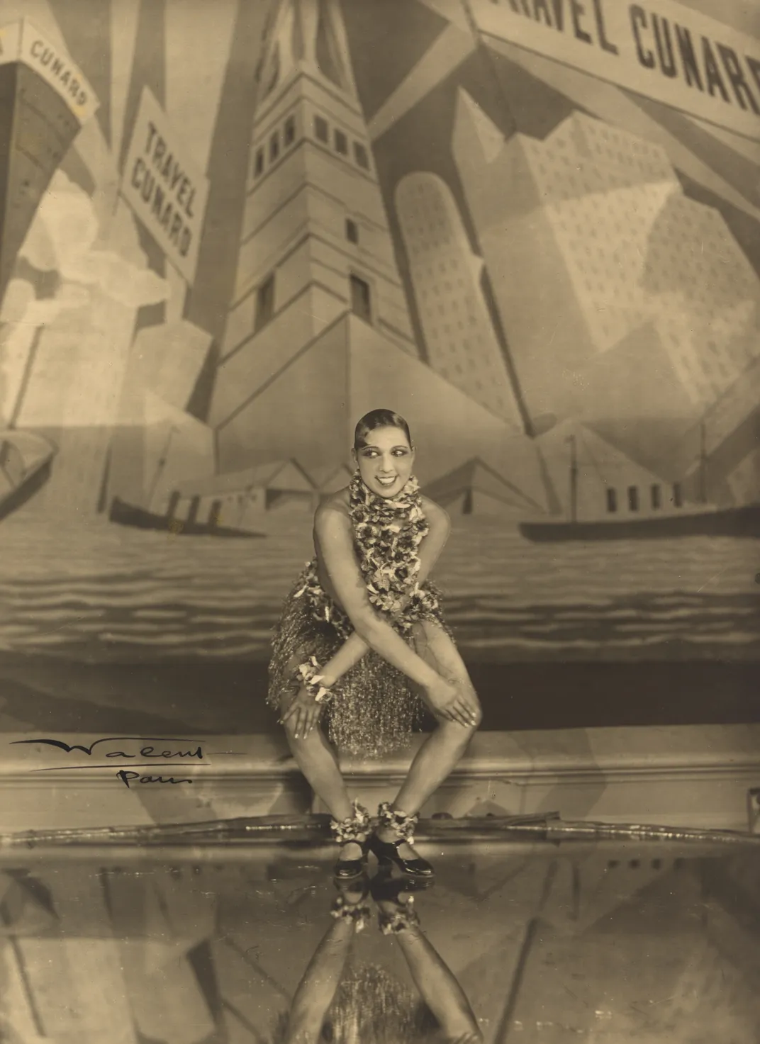 Josephine Baker, Paris, by Stanislaw Julian Ignacy Ostroróg, 1926. Credit: National Portrait Gallery