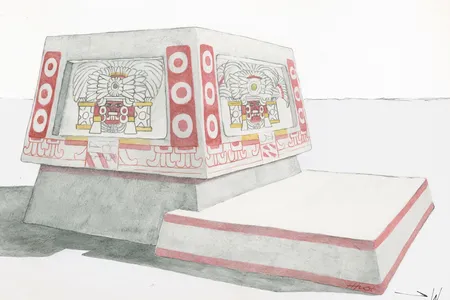 &nbsp;An artist's rendering of the altar