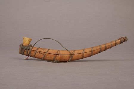 A pipe from the Lower Yukon region of Alaska.