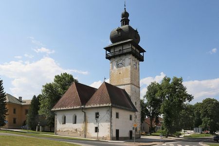 Archaeologists discovered a Roman coin and remnants of an ancient pub while renovating this extension of the Virgin Mary Assumption Church, known as Old Town Hall, in the Slovakian town of Spišské Vlachy.