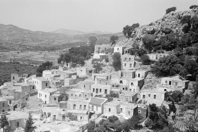 A June 1943 photo of Viannos, Crete