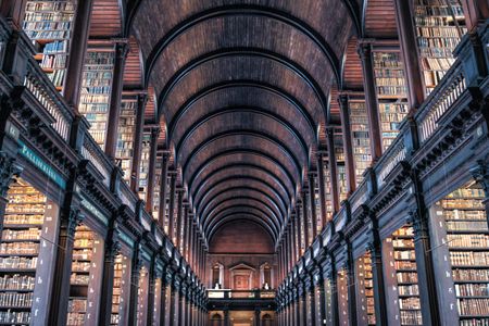 Gallup found that the youngest age bracket—covering 18- to 29-year-olds—visited the library the most, possibly because this group included college students.