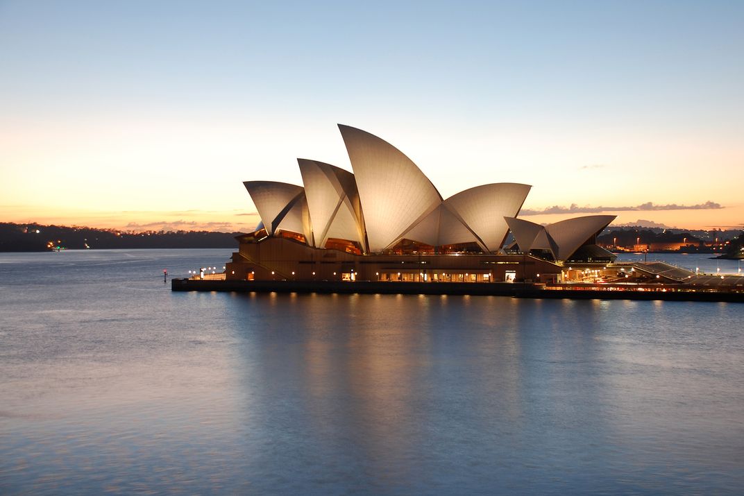 Sydney Opera House at dusk