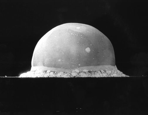 Remembering the Trinity test, July 16, 1945.