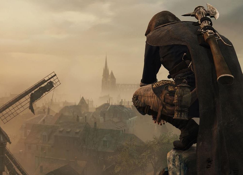 A scene from Assassins Creed