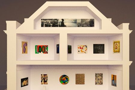 The custom-made gallery will house more than 80 miniature works by leading contemporary artists.