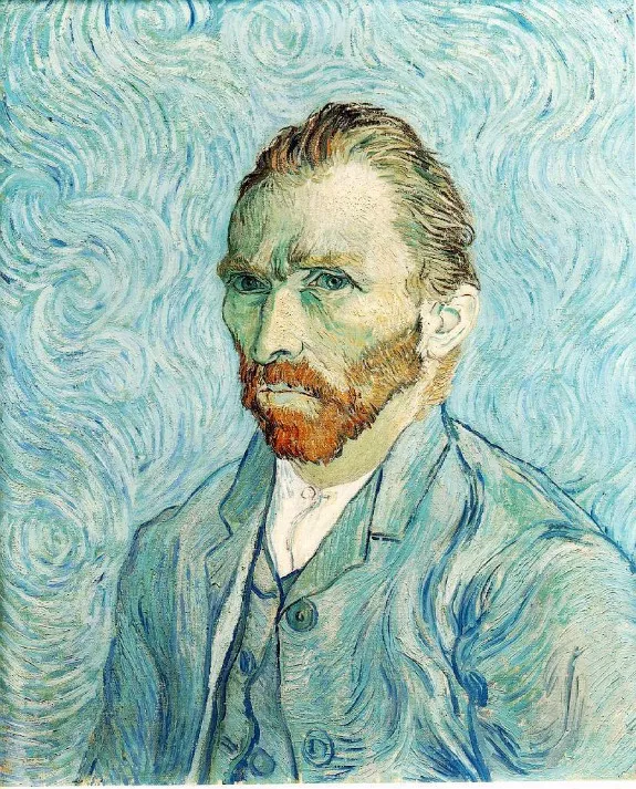 Self-Portrait, 1889; Vincent van Gogh; Musee d’Orsay, Paris