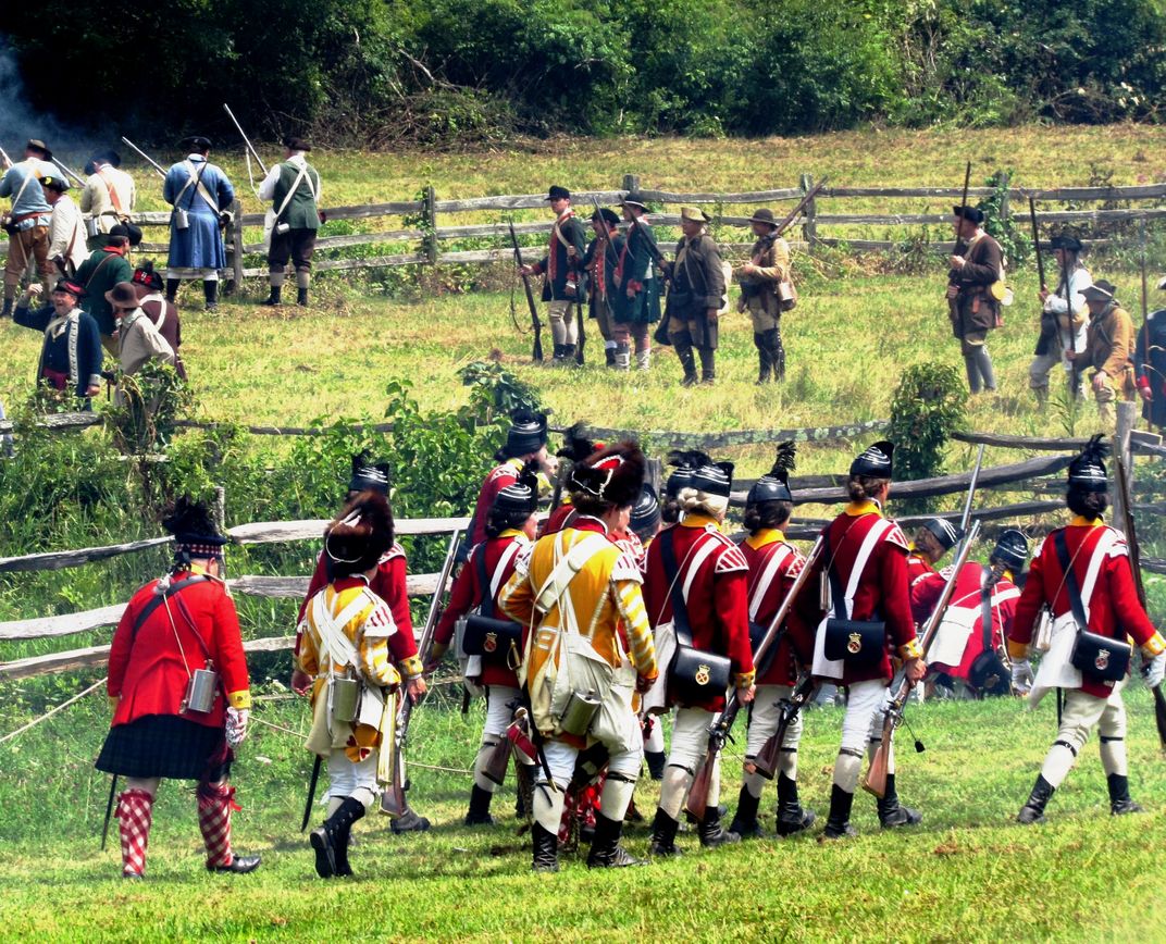 Military Re-enactment at Old Sturbridge Village | Smithsonian Photo ...