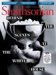 Cover of Smithsonian magazine issue from November 2020