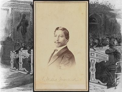 The Library of Congress recently digitized this portrait of John Willis Menard, the only known photograph of the African-American trailblazer.
