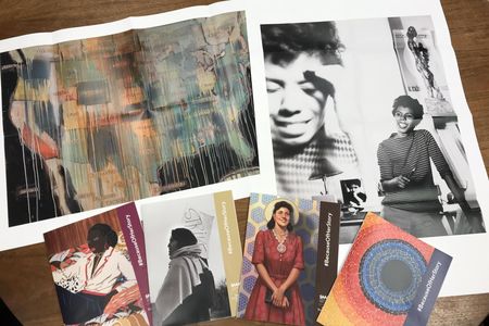 Brochures featuring artists from SAAM and NPG highlighting women in our collections. 