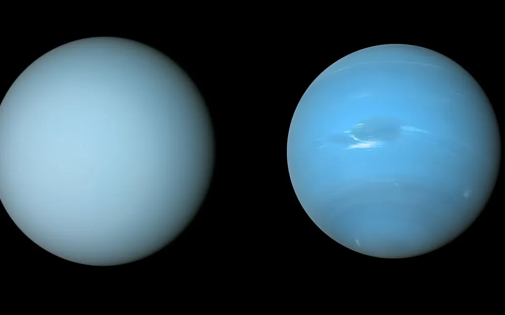 Uranus and Neptune