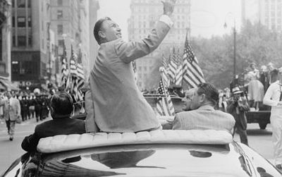 Ben Hogan received a tickertape parade down Broadway in New York after winning the 1953 British Open and the "Hogan Slam."