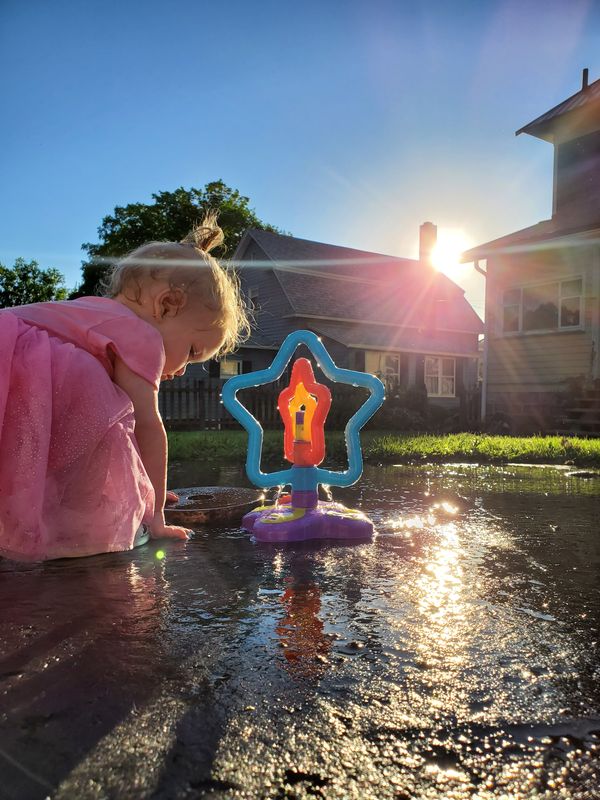 First time playing in a sprinkler thumbnail