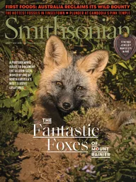 Cover of Smithsonian magazine issue from April/May 2026