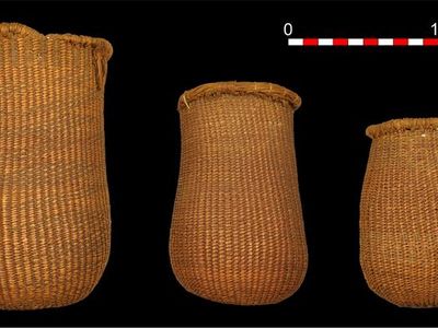 The oldest hunter-gatherer basketry in southern Europe, dating to 9,500 years ago.