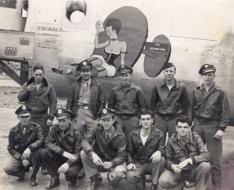 Swenson Crew. The mystery shooter is front row, far right. Photo via Valor to Victory, credit unknown.