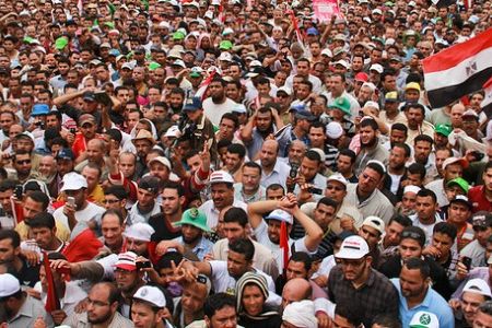 The protests in Egypt fit right into the counterterrorism narrative.