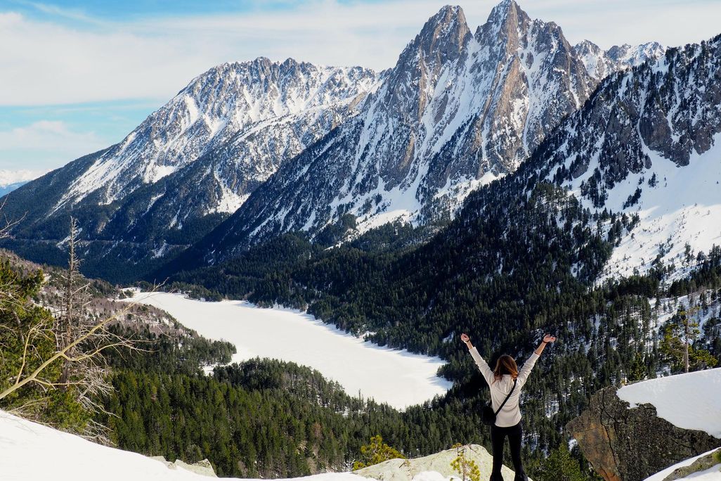 Aigüestortes and Sant Maurici Lake, Catalonia, Spain