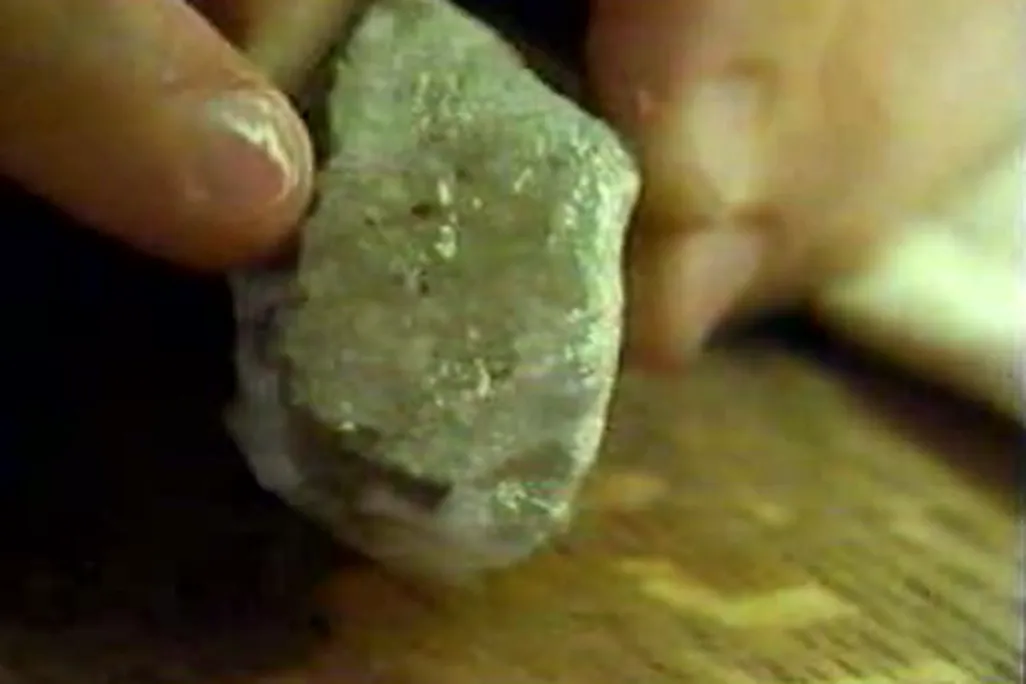 Samples of rock from Chicxulub Crater