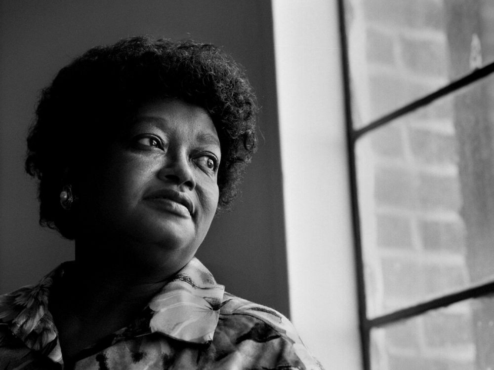 Claudette Colvin, pictured here in 1998