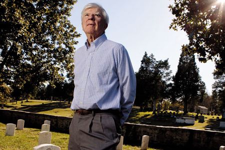 The "cemeteries were park and playground," recalls Ernest B. Furgurson, in the National Cemetery.