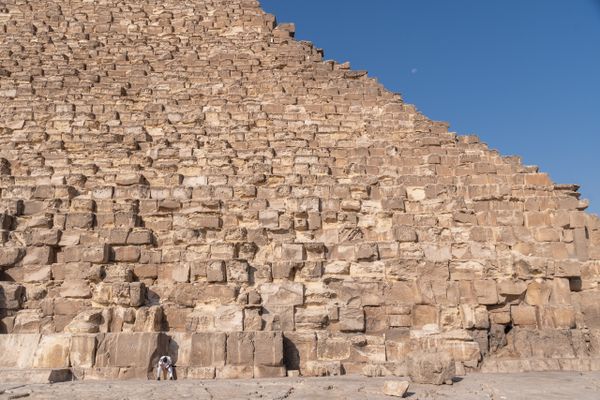 At footsteps of the great pyramid thumbnail