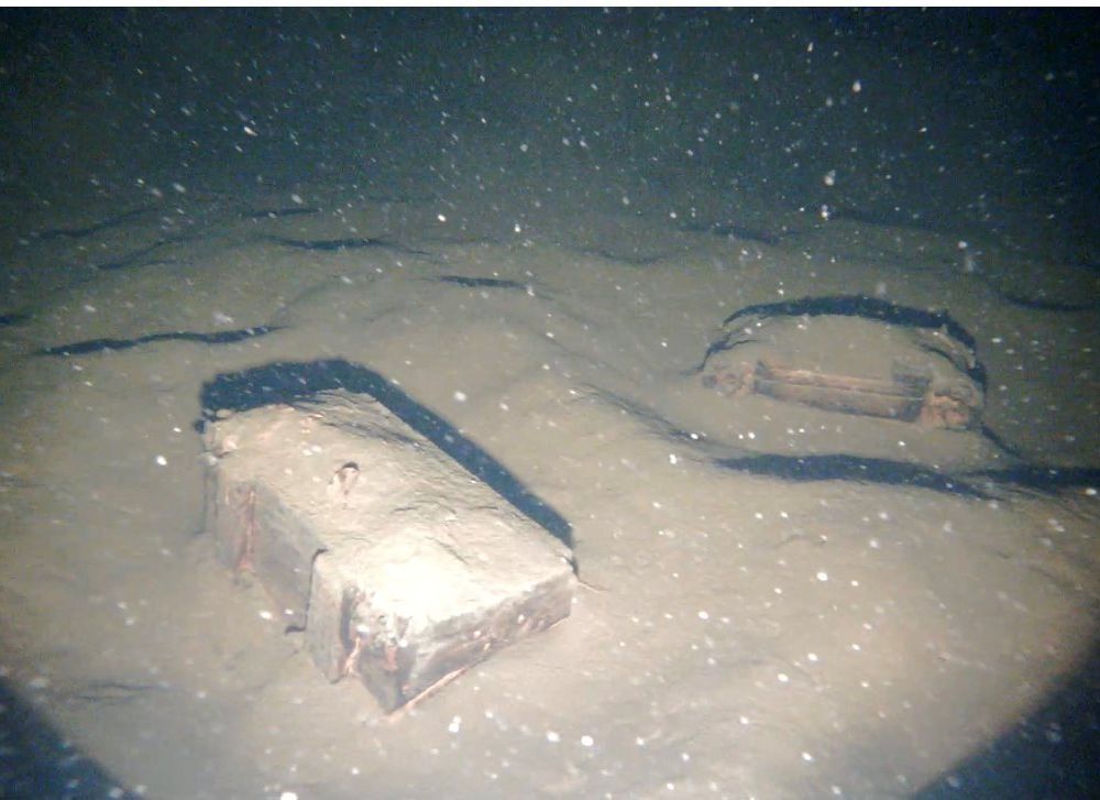 Artifacts on the bottom of Lake Mjøsa