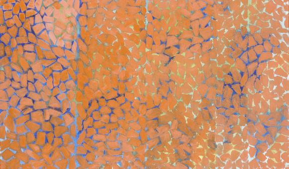 Alma Thomas, Autumn Leaves Fluttering in the Breeze, 1973, acrylic on canvas, Smithsonian American Art Museum, Bequest of the artist, 1980.36.9