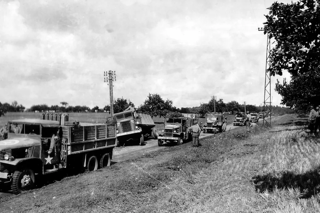 Convoy trucks