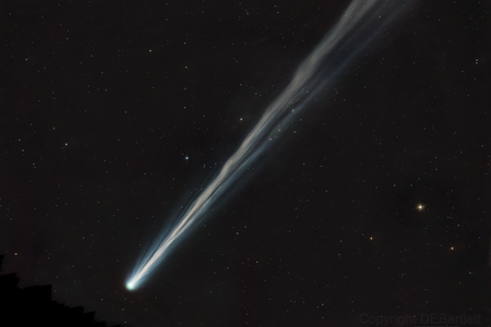 Comet Nishimura, as imaged on September 7. On Tuesday, the comet will pass within 78 million miles of Earth, the closest it will get for more than 400 years.
