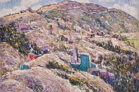 Ernest Lawson's Gold Mining, Cripple Creek