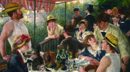 Luncheon of the Boating Party (1881) by Pierre-Auguste Renoir