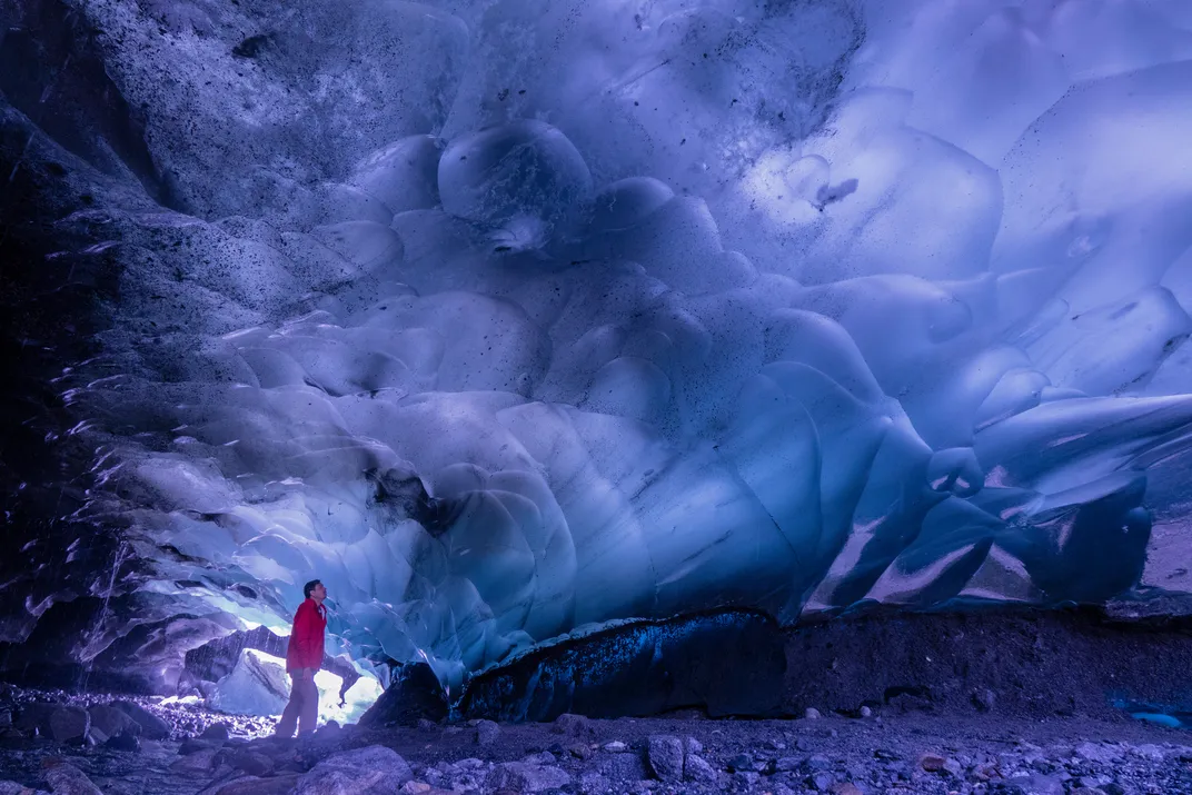 Mendenhall Ice Cave