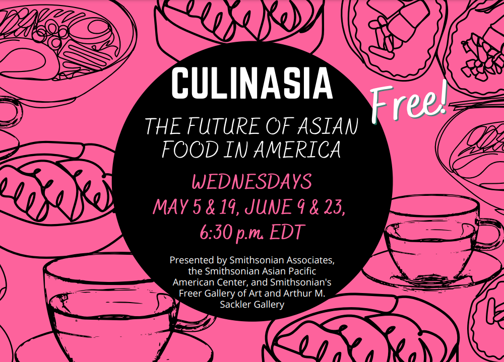 CULINASIA panel discussions will be held May 5, May 19, June 9 and June 23.