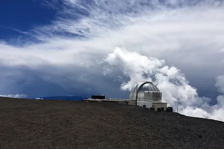 Observations for the study were taken from the Mauna Loa Observatory atop one of Hawaii Island's five volcanoes. 