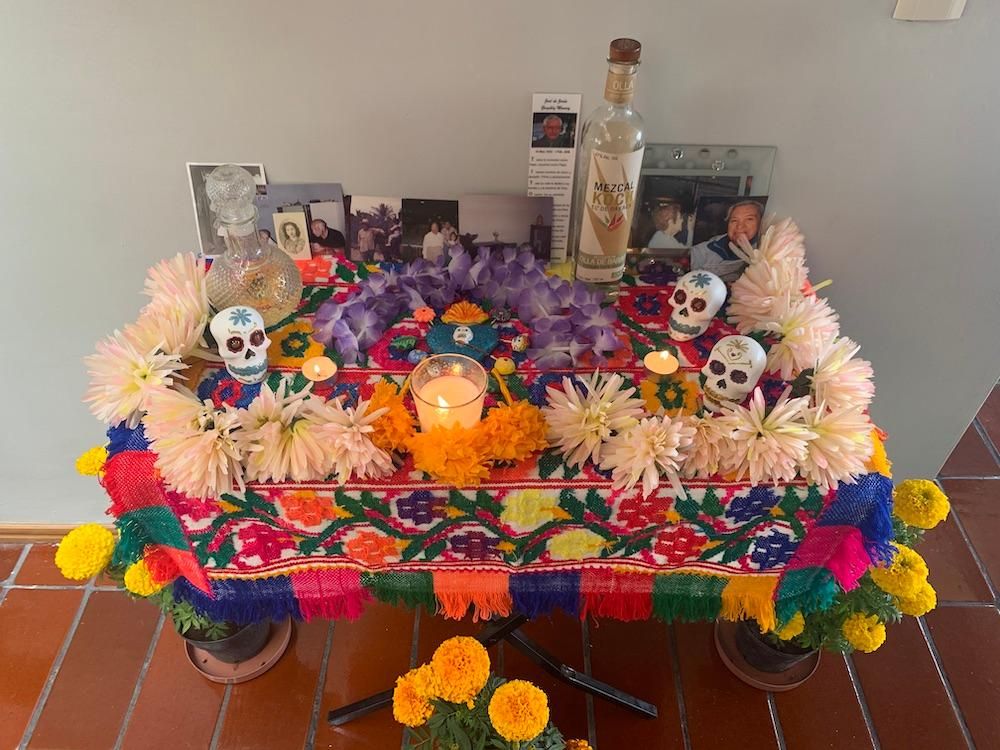 dia de los muertos decoraciones para altar