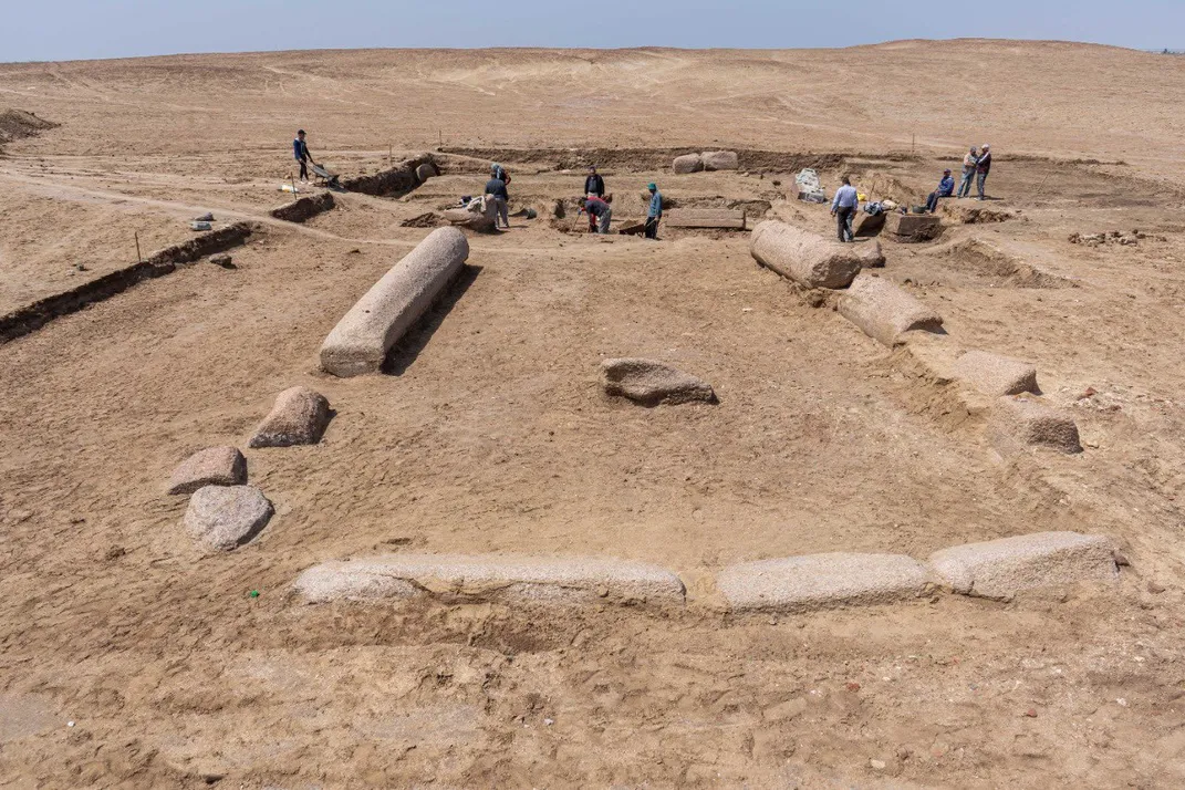 An archaeological site in northwestern Sinai