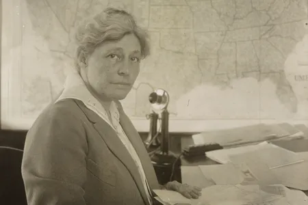 A 1916 photo of Frances Kellor