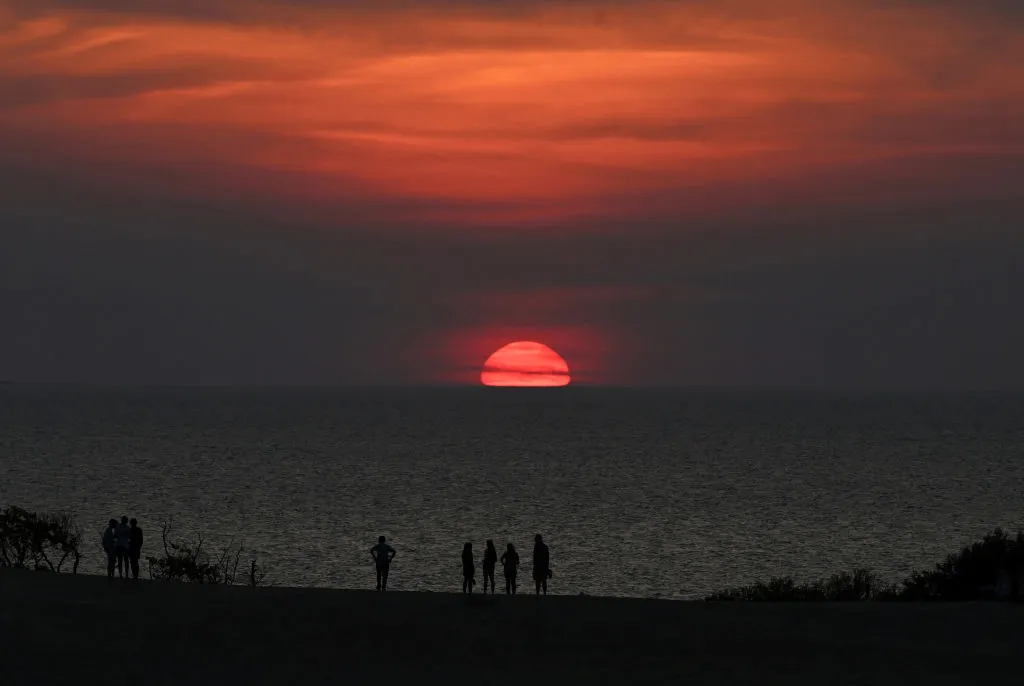 Sunset at Jockey's Ridge State Park